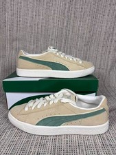 PUMA-Suede Vintage ' Light Sand Deep Forest' Men's Shoes 388148-01 picture