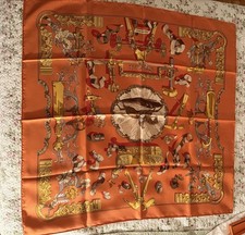 HERMÈS silk scarf picture