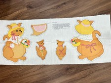 Springtime Kangaroo Pillow/Applique Panel Pattern 7652- Springs Mills Cut + Sew picture