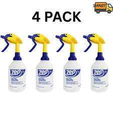 4 Pack E-Z Fill Spray Bottles 32 oz Heavy Duty Refillable Sprayers picture