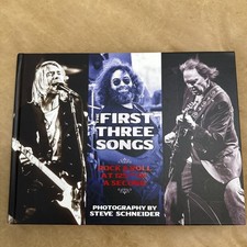Signed The First Three Songs Rock and Roll at 125th of a Sec Grateful Dead Shows picture