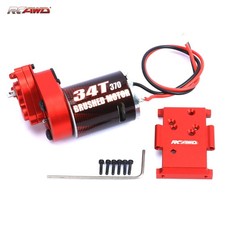34T 370 Motor Center Transmission Assembled Skid Plate for RC Hobby Plus CR18P picture