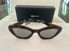 NEW:PRADA A02S Sunglass Tortoise Frame/Grey Lens-NEVER WORN- Authentic picture