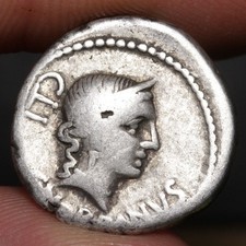 Venus Goddess of Love Denarius 83BC Ancient Roman Republic Silver Coin Norbanus picture
