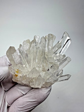 Watch Video__Top Quality Large Clear Arkansas Quartz Crystal Cluster picture