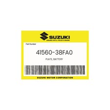 Suzuki Genuine Plate, Battery - 41560-38Fa0 picture