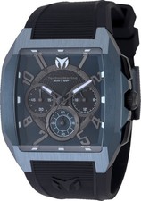 TechnoMarine Aqua Quadrant Men's 41mm Deep Blue Black Chrono Watch TM-225111 picture