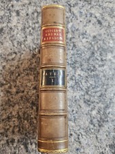 1829 Baron Cuvier Animal Kingdom Aves 1 Vol. 1 Complete Book First Edition  picture