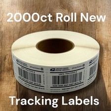 2000 ct Roll USPS Pitney Bowes 888 TRACKING Labels. Ship-From-Home picture