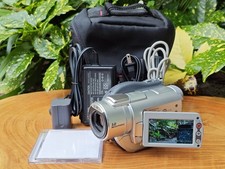 38785 Sony DCR-DVD405 DVD Camcorder Nightshot NTSC Tested w/ Charger picture
