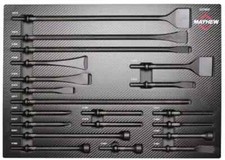 Mayhew Tools 32090F 20 Piece Pneumatic Punch &  Chisel Set picture