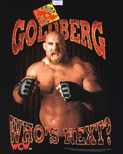 Vintage WCW Goldberg 1998 90s T Shirt WWF WCW Wrestling Size XL New NWT picture