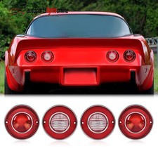 Tail Lights Backup Lights Set Fit For 1975-1978 1979 Chevrolet Corvette C3 New picture