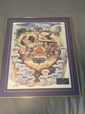 NCAA College World Series Champions 1947-1996 LSU Signed Frame By Skip Bertman picture