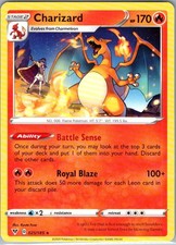 Charizard - 025/185 - SWSH04: Vivid Voltage - Pokemon TCG Card - Near Mint picture