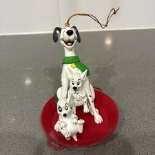 Disney Grolier Christmas Magic Ornament 017901 DCO 101 Dalmations Dealer Display picture