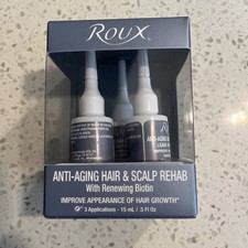 Roux Anti-Aging Hair & Scalp Rehab With Biotin Roux 3 Applications 15 ml New picture