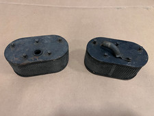 Porsche 356 912 Knecht Air Cleaner Pair SOLEX Carburetor FL 7096/3 Filter picture