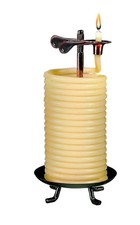 80-Hour Vertical Candle Eco-friendly Natural Beeswax with picture