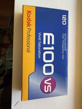 Kodak E100VS Pro ISO 100 120mm Color Film E6 - Pack Of 5 Rolls EXPIRED 10/2013 picture