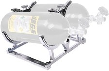 JEGS Dual Nitrous Bottle Bracket (10-15 lb. NOS bottles) picture