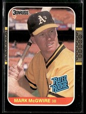 1987 Donruss Mark McGwire #46 EX Rated Rookie picture