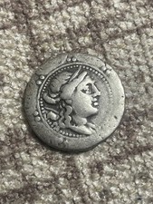 Roman Protectorate Of Macedon 167-149 BC Silver T picture
