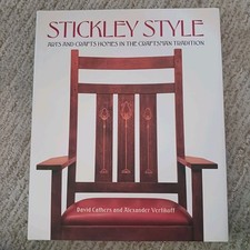 Vtg. Book: Arts & Crafts Furniture STICKLEY STYLE 1999 3rd Print Gustav Stickley picture
