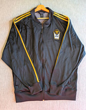 Vintage 2005 Adidas Originals Kareem Abdul Jabbar Skyhook Track Jacket Black L picture