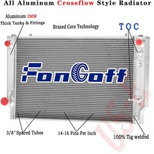 4-Row Aluminum Radiator Fit 1976-1992 88 90 Jaguar XJS V12 XJ12 5.3L 6.0L AT picture