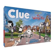 CLUE: Diary of a Wimpy Kid Edition Board Game New Family Game Night Sealed picture