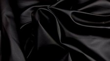 Vinyl PVC Leather Black Soft Skin Clothing / Upholstery Car Fabric BTY 55