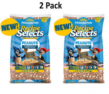 Pennington Shelled Peanuts Wildlife and Wild Bird Food, 5 lb. Bag, 2 Pack, Dry picture