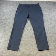J.Crew Tech Pant Mens 35x30 Navy Blue Athletic Fit Performance Trousers picture