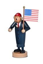 NEW IN BOX - KWO U.S. President TRUMP - German Christmas Smoker / Incense Burner picture