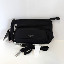 Baggallini Original Everyday Crossbody Bag Black Travel Water Resistant RFID picture