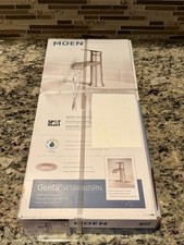 Moen WS84760SRN Genta Single-Handle Bathroom Faucet - Spot Resist Brushed Nickel picture