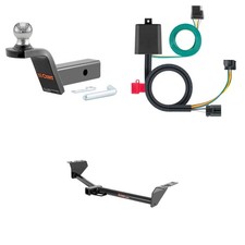 CURT Class 3 Tow Package Trailer Hitch, Wiring, Ball Mount - 13115, 56332, 45152 picture