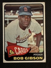 1965 Topps - Bob Gibson #320 Vg picture
