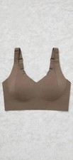 Women’s Seamless Full Coverage  Bra XL Coffee New picture