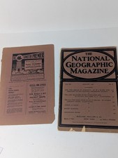 Antique The National Geographic Magazine Aug 1901 Vol XII No 8 Original Issue picture