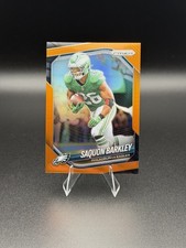2025 Panini Prizm - Saquon Barkley #298 Orange Prizm /249 picture