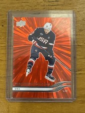 2025-26 UD Extended Series Outburst Red Matthew Tkachuk /25 #689 - Team USA picture