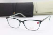 NEW TED BAKER LONDON JUST KIDDING B992 TEAL GLITTER AUTHENTIC EYEGLASSES 51-15 picture