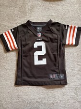 Cleveland Browns Johnny Manziel Nike NFL Jersey Brown 4T Toddler Baby On Field picture