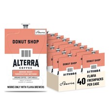 Flavia Alterra Donut Shop Coffee Freshpacks for Flavia Brewers, Medium Roast ... picture