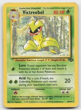 Victreebel 30/64 Rare Jungle Pokemon Unlimited Heavily Played picture