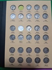 1916-1945 MERC. DIMES NO 16D NO OD 77 COINS LOOK@ 12 MS/ BU DIMES. FSB=$$$ picture