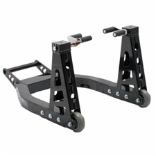 Open Box BikeTek Aluminum Front Box Stand Black picture