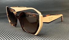PRADA PR 15WS 01R0A6 Havana Brown Gradient Sunglasses (54mm) picture